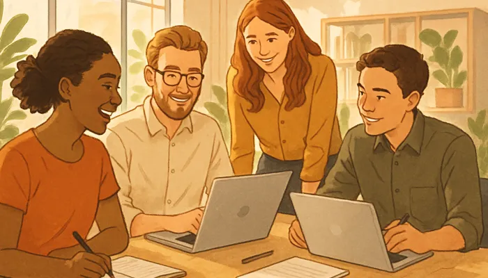 Редакция Досуг36 за работой